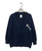 MADISON BLUEマディソンブルー）の古着「BIG カーディガン COTTON」｜ネイビー