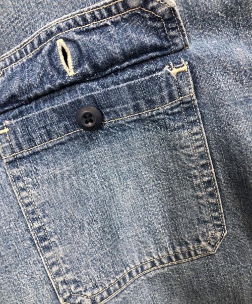 Ron Herman（ロンハーマン）Ron Herman (ロンハーマン) 裏ボアデニムシャツジャケット インディゴ サイズ:Lの古着・服飾アイテム