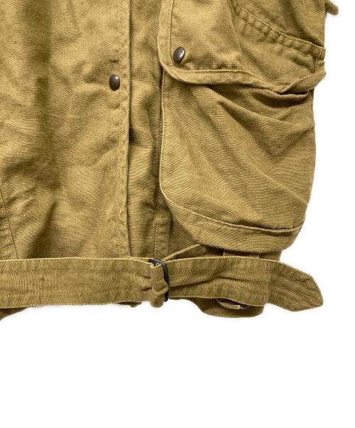 ISABEL MARANT（イザベルマラン）ISABEL MARANT (イザベルマラン) ハーフスリーブリネンコットンジャケット ベージュ サイズ:36の古着・服飾アイテム