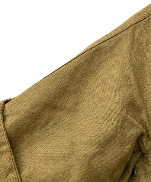 ISABEL MARANT（イザベルマラン）ISABEL MARANT (イザベルマラン) ハーフスリーブリネンコットンジャケット ベージュ サイズ:36の古着・服飾アイテム