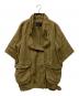 ISABEL MARANT（イザベルマラン）の古着「ハーフスリーブリネンコットンジャケット」｜ベージュ