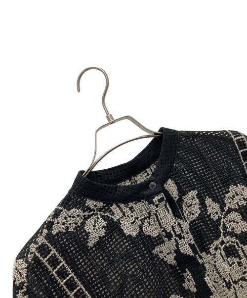 Ameri（アメリ）Ameri (アメリ) MEDI CROSS STITCH LIKE SHIRT ブラック サイズ:FREEの古着・服飾アイテム