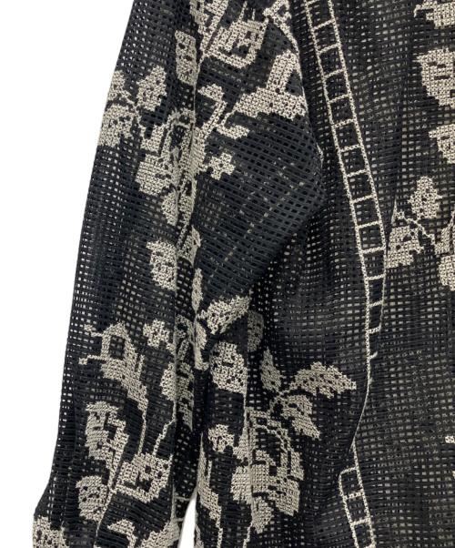 Ameri（アメリ）Ameri (アメリ) MEDI CROSS STITCH LIKE SHIRT ブラック サイズ:FREEの古着・服飾アイテム