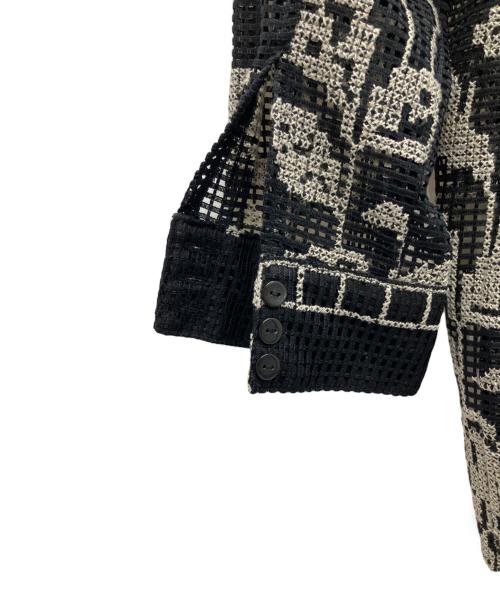 Ameri（アメリ）Ameri (アメリ) MEDI CROSS STITCH LIKE SHIRT ブラック サイズ:FREEの古着・服飾アイテム