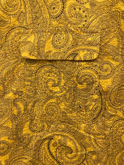 Pilgrim Surf+Supply（ピルグリム サーフサプライ）PILGRIM SURF+SUPPLY (ピルグリム サーフサプライ) Sam Short Sleeve Shirt / サム ショート スリーブ シャツ イエロー サイズ:Sの古着・服飾アイテム