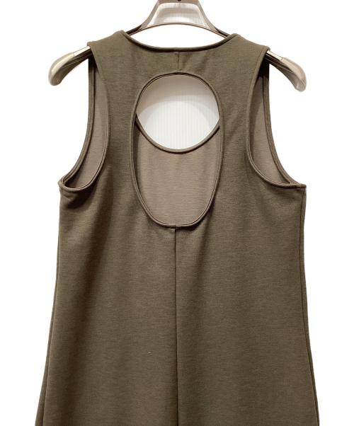 The Cure（ザ キュア）THE CURE (ザ キュア) Yuko Kurosawa (ユウコクロサワ) コラボタンクドレス オリーブ サイズ:1の古着・服飾アイテム