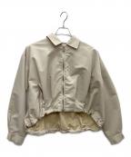 The Cure×YUKO KUROSAWAザ キュア×ユウコクロサワ）の古着「ショートギャザージャケット」｜ベージュ