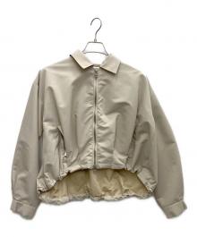 The Cure×YUKO KUROSAWA（ザ キュア×ユウコクロサワ）の古着「ショートギャザージャケット」｜ベージュ