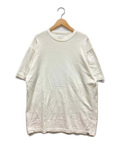 extreme cashmere（エクストリーム カシミア）extreme cashmere (エクストリーム カシミア) rik S/S ニット アイボリー サイズ:表記なしの古着・服飾アイテム