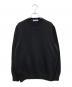 PRADA（プラダ）の古着「ウール×カシミヤ クルーネック セーター　P24A3Z」｜ブラック