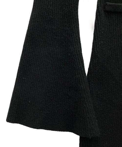 darich（ダーリッチ）darich (ダーリッチ) ハートボタンニットミニワンピース ブラック サイズ:SIZEFREEの古着・服飾アイテム