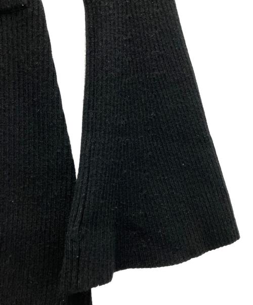 darich（ダーリッチ）darich (ダーリッチ) ハートボタンニットミニワンピース ブラック サイズ:SIZEFREEの古着・服飾アイテム