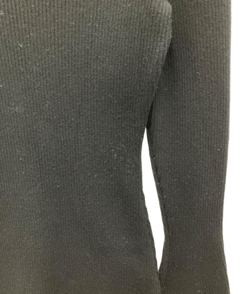 darich（ダーリッチ）darich (ダーリッチ) ハートボタンニットミニワンピース ブラック サイズ:SIZEFREEの古着・服飾アイテム