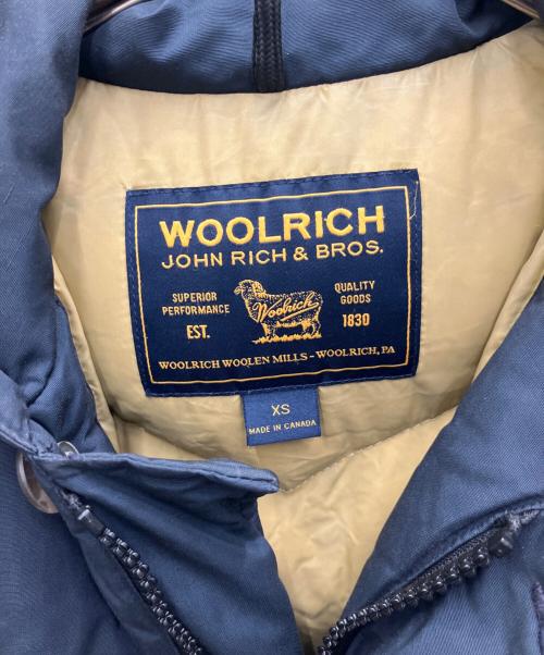 WOOLRICH（ウールリッチ）WOOLRICH (ウールリッチ) ARCTIC PARKA ネイビー サイズ:XSの古着・服飾アイテム