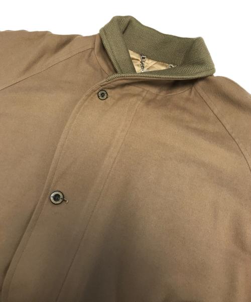 Burberry's（バーバリー）Burberry's (バーバリーズ) ウールメルトンスイングトップ ベージュ サイズ:Mの古着・服飾アイテム