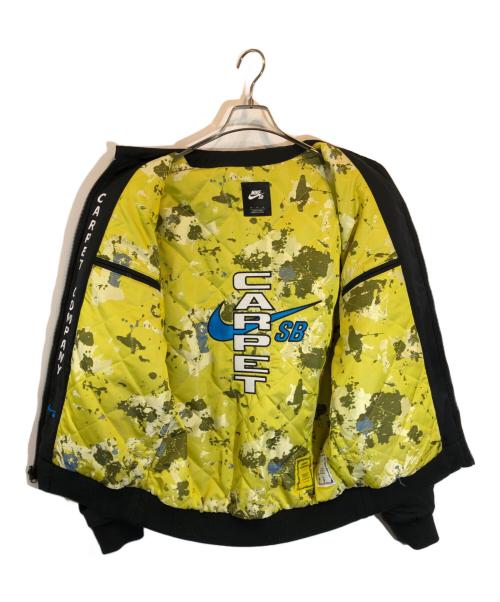 NIKE SB（ナイキエスビー）NIKE SB (ナイキエスビー) CARPET (カーペット) Company Jacket ブラック×イエロー サイズ:SIZE Mの古着・服飾アイテム
