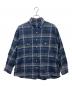 FRAMeWORK（フレームワーク）の古着「ネルチェックシャツ」｜ネイビー