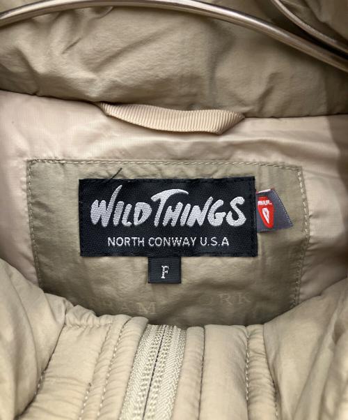 WILD THINGS（ワイルドシングス）WILD THINGS (ワイルドシングス) モンスターパーカーベスト ブラウン サイズ:Fの古着・服飾アイテム