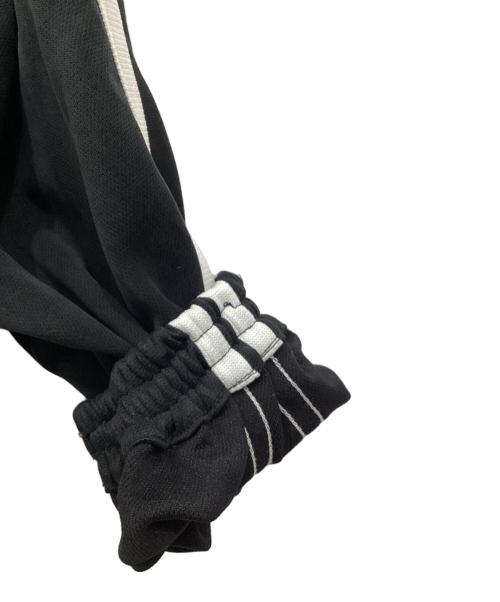 doublet（ダブレット）doublet (ダブレット) VINTAGE EFFECT TRACK JACKET ブラック×ホワイト サイズ:Mの古着・服飾アイテム