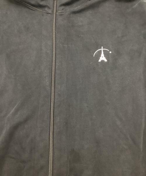 doublet（ダブレット）doublet (ダブレット) VINTAGE EFFECT TRACK JACKET ブラック×ホワイト サイズ:Mの古着・服飾アイテム