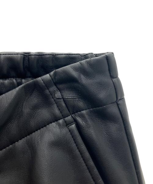 stein（シュタイン）stein (シュタイン) FAKE LEATHER TROUSERS ブラック サイズ:Mの古着・服飾アイテム