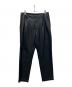 stein（シュタイン）の古着「FAKE LEATHER TROUSERS」｜ブラック