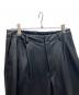 stein (シュタイン) FAKE LEATHER TROUSERS ブラック サイズ:M：8000円