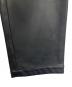 中古・古着 stein (シュタイン) FAKE LEATHER TROUSERS ブラック サイズ:M：8000円