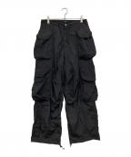 entire studiosエンタイアスタジオ）の古着「GOCAR CARGOカーゴパンツ」｜ブラック