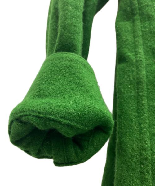 AURALEE（オーラリー）AURALEE (オーラリー) WOOL CASHMERE LIGHT TWEED SHIRTS グリーン サイズ:SIZE4の古着・服飾アイテム