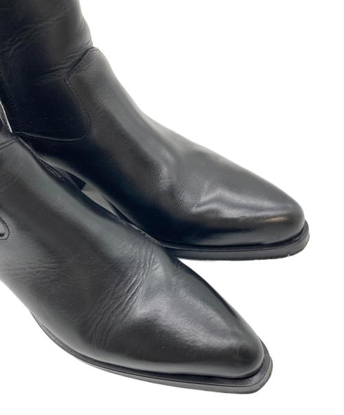 ERNEST W.BAKER（アーネストダブルベーカー）ERNEST W.BAKER (アーネストダブルベーカー) WESTERN BOOTS ブラック サイズ:42の古着・服飾アイテム