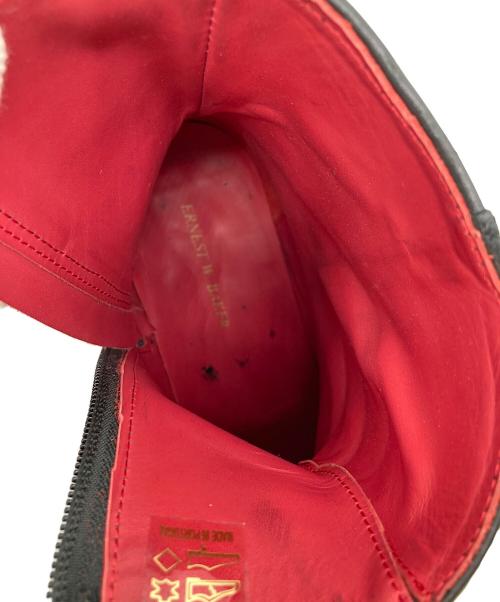 ERNEST W.BAKER（アーネストダブルベーカー）ERNEST W.BAKER (アーネストダブルベーカー) WESTERN BOOTS ブラック サイズ:42の古着・服飾アイテム