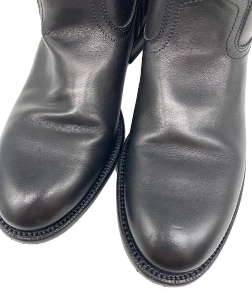 AURALEE（オーラリー）AURALEE (オーラリー) ペコスブーツ ブラック サイズ:8の古着・服飾アイテム