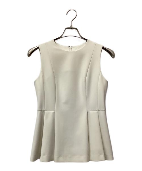 ESTNATION（エストネーション）ESTNATION (エストネーション) ケープフレアブラウス オフホワイト サイズ:36の古着・服飾アイテム