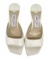 JIMMY CHOO (ジミーチュウ) ミュール ホワイト サイズ:36：6000円