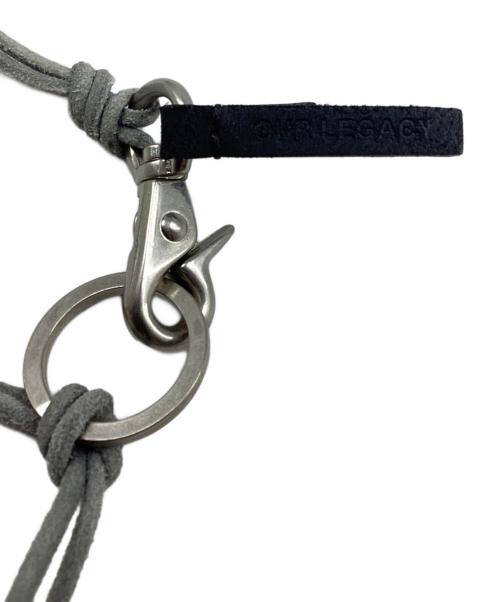 OUR LEGACY（アワーレガシー）OUR LEGACY (アワーレガシー) ラドン レザーネックレス グレーの古着・服飾アイテム