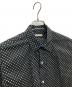 HEUGN (ユーゲン) Circle Dot Regular Collar Shirt ブラック サイズ:SIZE1：11000円