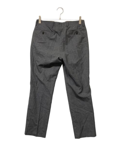 UNIVERSAL LANGUAGE（ユニバーサルランゲージ）UNIVERSAL LANGUAGE (ユニバーサルランゲージ) VITALE BARBERIS CANONICO 3B シングルブレストチェックセットアップ グレー サイズ:44-6Dropの古着・服飾アイテム