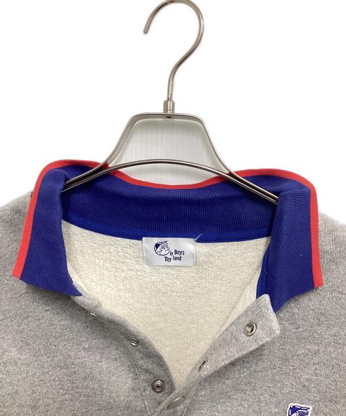 BOYS IN TOY LAND（ボーイズ イン トイランド）BOYS IN TOY LAND (ボーイズ イン トイランド) KNIT RIB SWEAT グレー サイズ:XLの古着・服飾アイテム