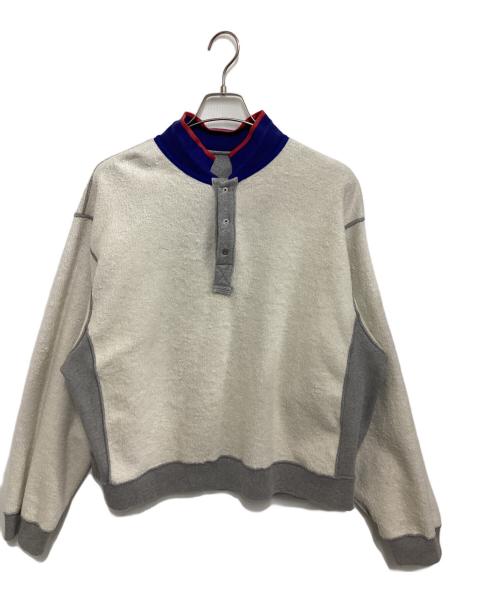 BOYS IN TOY LAND（ボーイズ イン トイランド）BOYS IN TOY LAND (ボーイズ イン トイランド) KNIT RIB SWEAT グレー サイズ:XLの古着・服飾アイテム