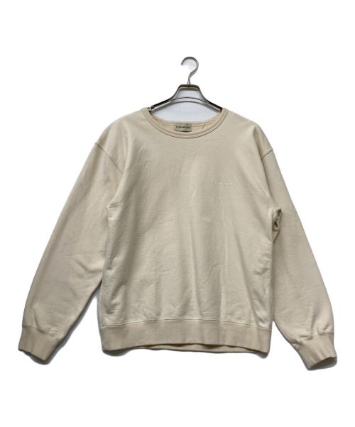 FORSOMEONE（フォーサムワン）FORSOMEONE (フォーサムワン) ロゴスウェット アイボリー サイズ:SIZE 48の古着・服飾アイテム