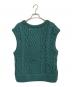 FORSOMEONE (フォーサムワン) ARAN KNIT VEST グリーン サイズ:48：7000円