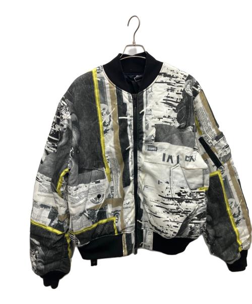 FORSOMEONE（フォーサムワン）FORSOMEONE (フォーサムワン) K2 BOMBER JK ブラック サイズ:48の古着・服飾アイテム