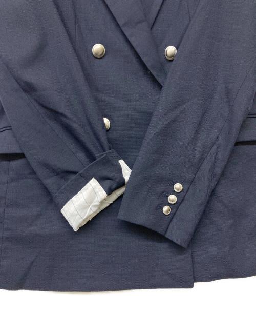 stola.（ストラ）stola. (ストラ) ダブルブレストジャケット ネイビー サイズ:36の古着・服飾アイテム