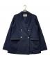 stola.（ストラ）の古着「ダブルブレストジャケット」｜ネイビー