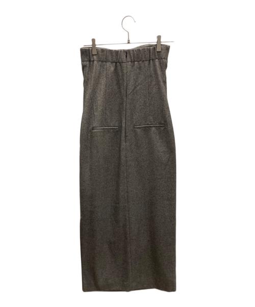 Noble（ノーブル）Noble (ノーブル) シックツイードベアタイトワンピース ブラウン サイズ:36の古着・服飾アイテム