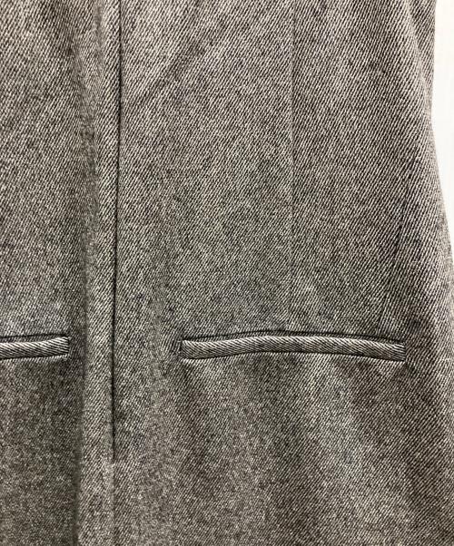 Noble（ノーブル）Noble (ノーブル) シックツイードベアタイトワンピース ブラウン サイズ:36の古着・服飾アイテム