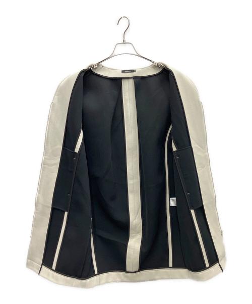 DRESSLAVE（ドレスレイブ）DRESSLAVE (ドレスレイブ) wool bonding gillet アイボリー サイズ:SIZE38の古着・服飾アイテム