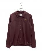 THE CRIMIEザ クライミー）の古着「MILES LONG SLEEVE SHIRT」｜バーガンディー