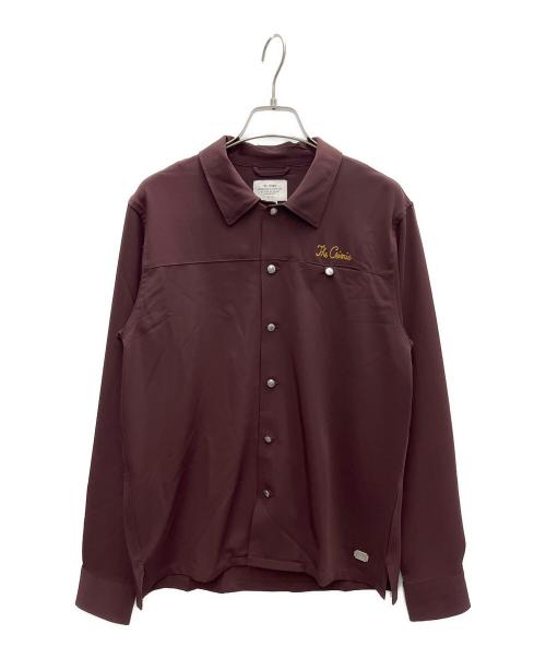 THE CRIMIE（ザ クライミー）THE CRIMIE (ザ クライミー) MILES LONG SLEEVE SHIRT バーガンディー サイズ:Sの古着・服飾アイテム